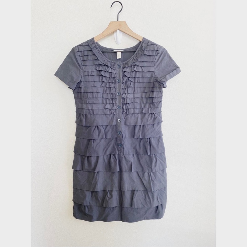 J. Crew Carly Ruffle dress size 8